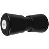 Boat Trailer Roller 8",Keel Rollers for Boat Trailer,Heavy Duty Rubber Bow Roller Boat Trailer Accessories Replacement Boat Trailer Parts Fits 5/8" Shaft (Black)