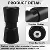 Boat Trailer Roller 8",Keel Rollers for Boat Trailer,Heavy Duty Rubber Bow Roller Boat Trailer Accessories Replacement Boat Trailer Parts Fits 5/8" Shaft (Black) view 3