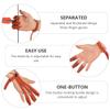 BESPORTBLE 3pcs Archery Finger Gloves Hand Protector Finger Tab Arrow Cover Sports Protective Cover for Recurve view 4
