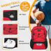 Goloni Soccer Backpack,Basketball Backpack with Ball Compartment & Shoe Compartment,Sports Bag for Basketball,Soccer, Football, Volleyball, Swim, Gym, Travel view 3
