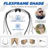 AEROX Running Sunglasses and Sports Glasses for Men and Women - Shades for Cycling and Baseball view 4