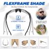 AEROX Running Sunglasses and Sports Glasses for Men and Women - Shades for Cycling and Baseball view 4