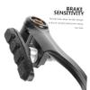 Yardwe 1set Mountain Bike Brake Calipers Set Lightweight Replacement Kit Pads Cables and Half-Aluminum Levers for Front and Rear Braking Systems view 3