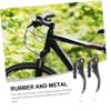 Yardwe 1set Mountain Bike Brake Calipers Set Lightweight Replacement Kit Pads Cables and Half-Aluminum Levers for Front and Rear Braking Systems view 4