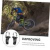 Yardwe 1pair Bike Handlebar Grips Non-Skid Design for Comfortable Cycling Lightweight Road and Mountain view 3