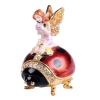 LiuliuBull Ladybug Trinket Box, Ring Earring Holder, Collectibles Ornaments, Birthday Gifts view 1