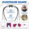 AEROX Running Sunglasses and Sports Glasses for Men and Women - Shades for Cycling and Baseball view 4