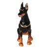 LiuliuBull Miniature Sculpture of Doberman Dog, Bejeweled Trinket, Keepsake Box, Pet Lover Collection, Birthday Gift view 2