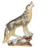 Wolf Trinket Box, Enamel Keepsake Jewelry Container, Animal Figurines view 3