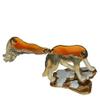 Wolf Trinket Box, Enamel Keepsake Jewelry Container, Animal Figurines view 4