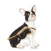 Terrier Dog Trinket Jewelry Box, Bejeweled, Figurine, Birthday Present view 1