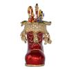 LiuliuBull Santa's Boot and Presents Trinket Box, Christmas Stocking Enamelled Jewelry Holder, Xmas Shoes Gifts view 2