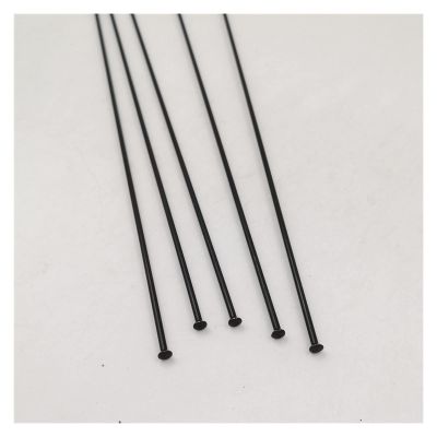 ESSISH Bicycle Spokes 24 Pieces A Lot 15 Gauge Diameter 1.8 mm Black Color Bike Spokes 304 Stainless Steel Straight Pull Mountain Bike Spokes with Cap for Mountain Bike 700C Wheels (Color : 277mm)