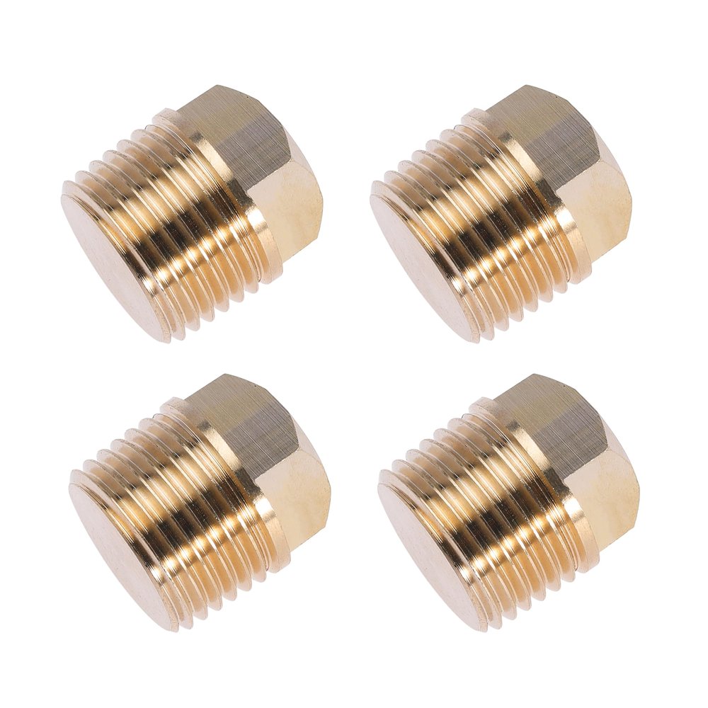 Nayciiy Boat Plug 1/2 Inch NPT Brass Boat Drain Plugs Thread Boat Garboard Drain Plug Fits for Most Boat Hulls