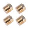 Nayciiy Boat Plug 1/2 Inch NPT Brass Boat Drain Plugs Thread Boat Garboard Drain Plug Fits for Most Boat Hulls view 1