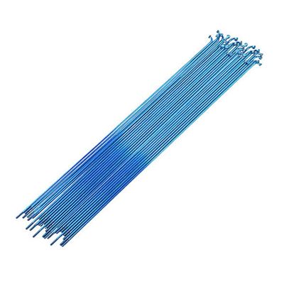 Bicycle Spokes 36pcs Mountain Bike Steel 14G Spokes Black Colour High Strength Bicycle Spokes 186/233/235mm Suitable for 20 inch/24 inch wheels for Mountain Bike 700C Wheels ( Color : 186mm blue )