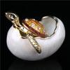 LiuliuBull Turtle in Egg Trinket Jewelry Box Nautical Decoration Sea Life Ornament Novelty Gifts view 3
