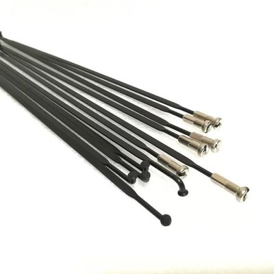 ESSISH Bicycle Spokes 20 Pcs/lot J Bend Spokes T302 Stainless Steel 230 242 250 258 263 270 275 278 280 282 285 287 292 298 301mm Length for Mountain Bike 700C Wheels (Color : 285 mm)