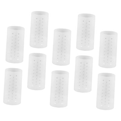 SOESFOUFU 5pairs Soft and Breathable Toe Protectors Elastic Friction Sleeves for Comfortable Walking Suitable for Everyday Use and Sports Activities