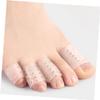 SOESFOUFU 5pairs Soft and Breathable Toe Protectors Elastic Friction Sleeves for Comfortable Walking Suitable for Everyday Use and Sports Activities view 2