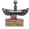 LiuliuBull Egyptian Goddess Winged Isis Statue Golden Trinket Jewelry Box Figurine Miniature Birthday Gifts Ring Container view 2