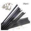 ESSISH Bicycle Spokes 16Pcs Bike Bicycle High-Carbon Steel Spokes and Nippers/251/253/255/257/259/261/263/265/267/269 Mm Knitting Needle for Mountain Bike 700C Wheels (Color : 265mm) view 3