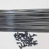 ESSISH Bicycle Spokes Super Light Pillar PSR Triple Butted Straight Pull Spokes 12 PCS/LOT Original Thread for Mountain Bike 700C Wheels (Color : 276mm) view 3
