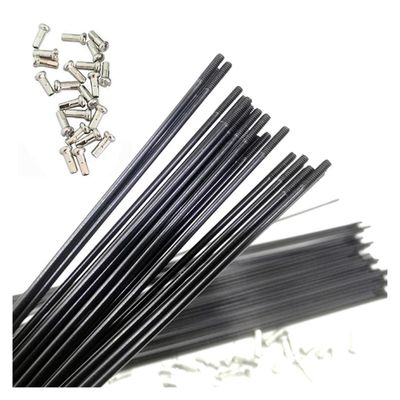 ESSISH Bicycle Spokes 12Pcs 260-296mm Stainless Steel Bicycle Spokes MTB Wheel Radius Knitting Needle Spokes Electric Bike Copper Riding Bike for Mountain Bike 700C Wheels (Color : 274mm)