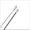 ESSISH Bicycle Spokes Customized Custom Made Spoke Radius Knitting Needle Stainless Steel 14G Black Sliver Straight Head Bicycle Spokes for Mountain Bike 700C Wheels (Color : 14G Silver 10pcs) view 4