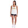 Campus Lab University of Missouri Adult Women's Sport Tank Top Italic Name, White, Small view 2
