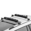 BougeRV Soft Roof Rack Pads, 31.5" Surfboard Car Rack for SUP Kayak Ladder Luggage Carrier, Universal for Different Shapes of Cross Bars, Water-Resistant Crossbar Pads with 2 Endless Ratchet Straps view 1