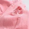 SWJGLITTR Men Button Distressed Denim Jacket Ripped Slim Trucker Jean Jackets Casual Cowboy Cut Biker Coats (3X-Large,Pink) view 2