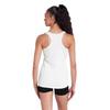 Campus Lab Virginia Tech Adult Women's Sport Tank Top Italic Name, White, Small view 3