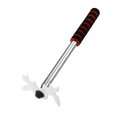 ALOEU Retractable Billiard Cue Stick Bridge with Bridge Head, Billiard Pool Cue Accessory for Pool Table,Bridge Head,White