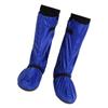 HOMSFOU 1 Pair Oxford Cloth High Rain Boot Cover Waterproof Shoes Cover Reflective Strip Fit for Men Women view 1