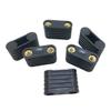 ALOEU 6Pcs Windsurfing Black Plastic 2-Hole Footstrap Insert Windsurf Board Footstrap Replacement Surfboard Surfing Accessorie view 3