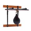 Speed Bags for Boxing, 25.39 * 22.83" Wall-Mounted Adjustable Speed Bag Platform Kit with Adjustable 4-Height, Pear-Shaped Bag Flexible Swivel Punching Fitness Training Tool for Fitness Enthusiasts view 2