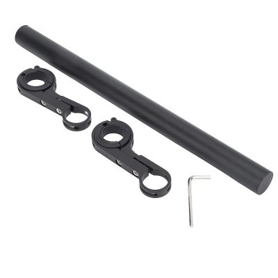 30CM Bicycle Double Handlebars, Bike Handlebar Extender Bracket Accessories for Bike Mounts, Extender Bars and Headlights