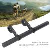 30CM Bicycle Double Handlebars, Bike Handlebar Extender Bracket Accessories for Bike Mounts, Extender Bars and Headlights view 4