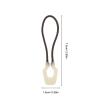 EXCEART 10pcs Zipper Pulls for Outdoor Gear Zipper for Luggage Clothing Backpacks and Projects Lightweight and Reusable view 3