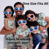 Eyegla White Sunglasses Bulk Adults Party Sunglasses 80s Glasses Shades Wedding Bachelorette Costume Eyewear Set-10 Pack view 4