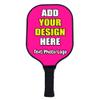 Zbgfjnx Personalized Pickleballs Paddles, Custom with Your Photo, Logo,Text for Adults, Men, Women, Teammate, Beginner, Professional As Unique Customized GiftDeepPink view 1