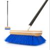 BLUEWING 6ft Heavy Duty Deck Brush with Carbon Fiber Long Handle and Hard Bristle Scrubbing Washing Brush Outdoor Boat Cleaning Brushing Tools Blue view 1