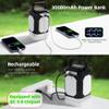 Sinvitron Camping Lantern Rechargeable30,000mAh Portable Camping Lights, QC3.0 Fast Charging,1000 Lumens,350H Runtime,IPX5 Waterproof Emergency Light for Hurricanes,Power Outages,Camping view 3