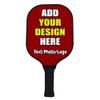 Zbgfjnx Custom Pickleballs Paddles, Lightweight Racquet and Comfort Grip, Add Your Photo/Text/Logo Customized Your First PaddlesDarkRed view 1