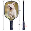 Zbgfjnx Custom Pickleballs Paddles, Lightweight Racquet and Comfort Grip, Add Your Photo/Text/Logo Customized Your First PaddlesDarkRed view 2