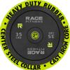 Olympic Bumper Plates, Rubber Formula With Steel Insert (10lb, 15lb, 25lb, 35lb, 45lb - SOLD INDIVIDUALLY), Olympic Weight Plates for Strength Training, Bench Press, Squats, Powerlifting view 1