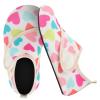 L-RUN Kids Swim Shoes for Boys Girls Kids Water Shoes Quick Drying Toddler Swim Shoes Beige 2.5-3.5 Big Kid=EU34-35 view 3