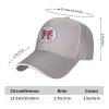 187th Rakkasan Baseball Cap Man's Womens Adjustable Sun Hat Washable Trucker Cap Gray view 4