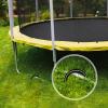 Trampoline Stakes U Shaped Anchors Heavy Duty Metal - Long Trampolines Ground Wind Stakes for Soccer Goals, Camping Tents, Garden Decoration (black-8pcs) view 4